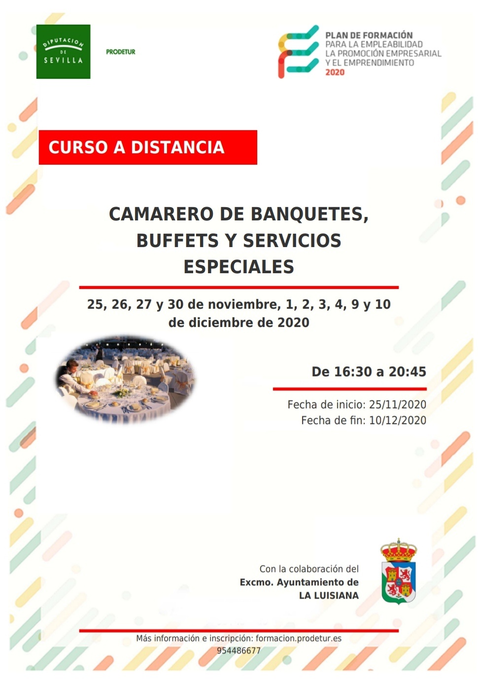 curso de camarero